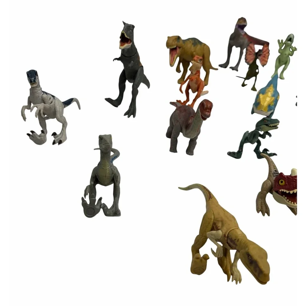 Jurassic World Jurassic Park Mixed Lot Of Dinosaurs Figure Toys 16 Total
